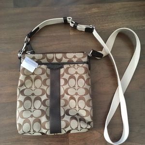 Coach cross body purse